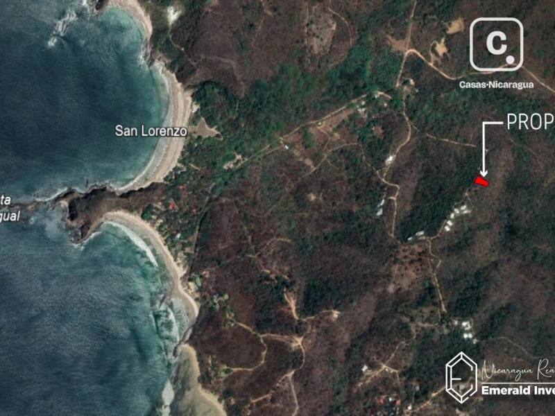 Terreno de 1,178 m² con vista a seis playas en Balcones de Majagual, San Juan del Sur
