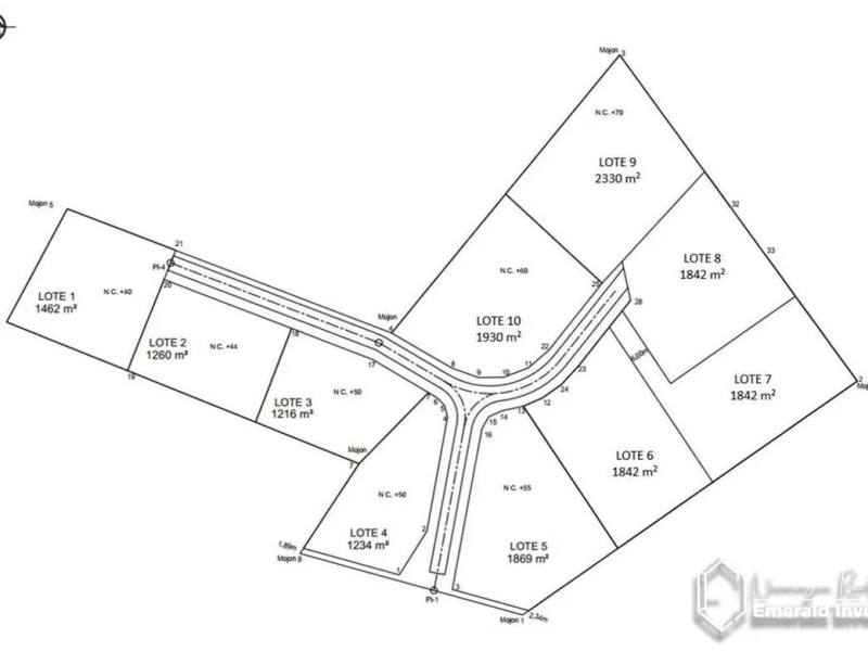 Terreno de 1,842 m² en las lomas de Buena Onda, Playa Popoyo, Tola