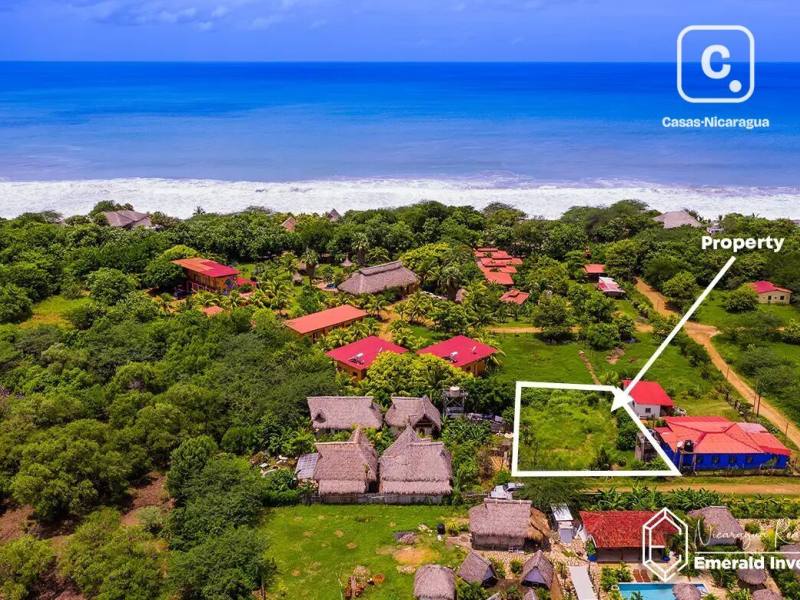 Terreno de 599.74 m² (20×30 m) a pasos de la playa en Playa Popoyo, Tola