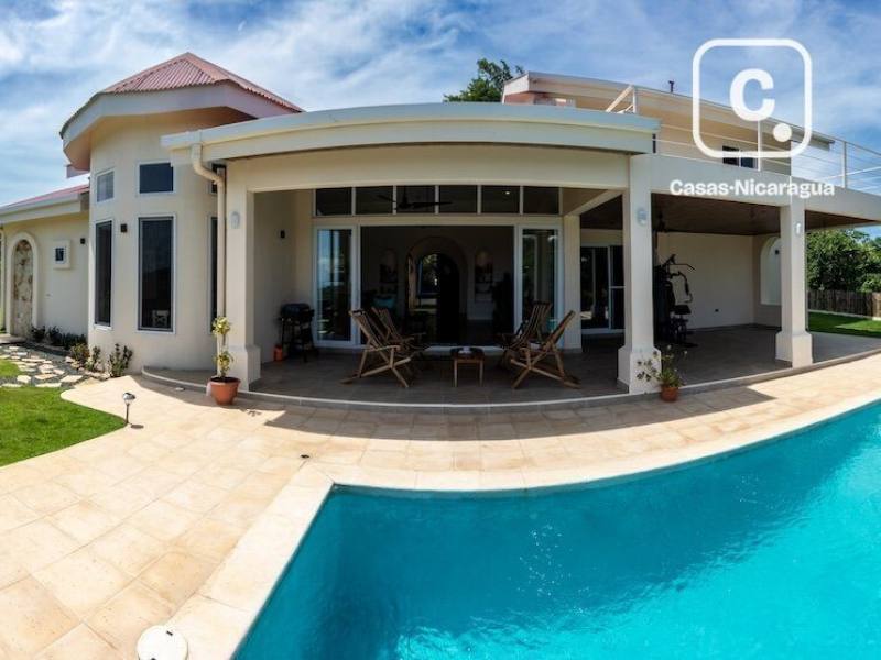 Casa en venta en San Juan del Sur, Rivas – 3 hab, 4,306 m²