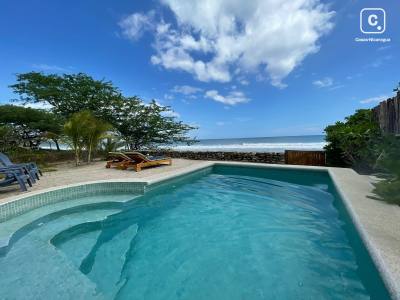 Casa de playa en venta en Tola, Rivas – 3 hab, 145 m²