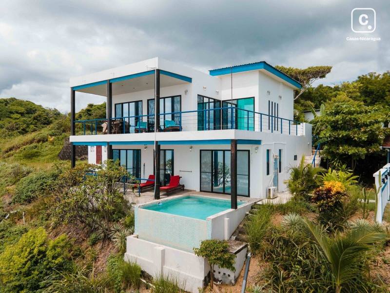 Casa de playa en venta en Tola, Rivas – 2 hab, 162 m²