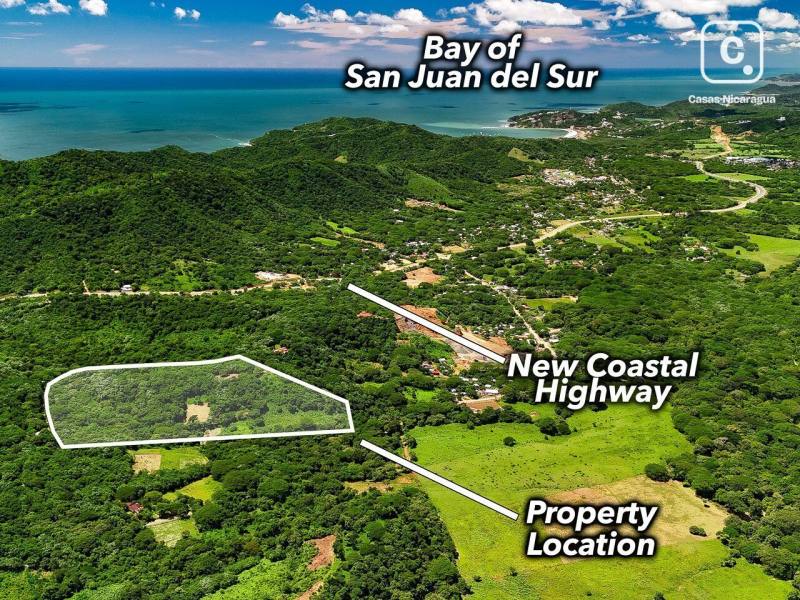 Terreno en venta en San Juan del Sur, Rivas – 56,626 m²