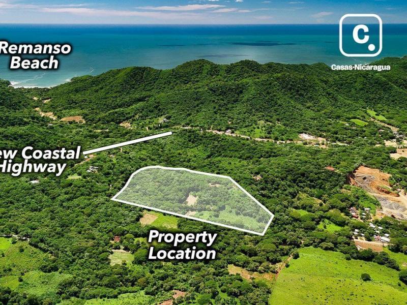 Terreno en venta en San Juan del Sur, Rivas – 56,626 m²