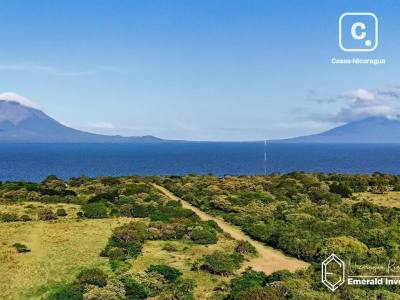 Lote de 3,367 m² con vista al Lago de Nicaragua cerca de la frontera con Costa Rica, Rivas