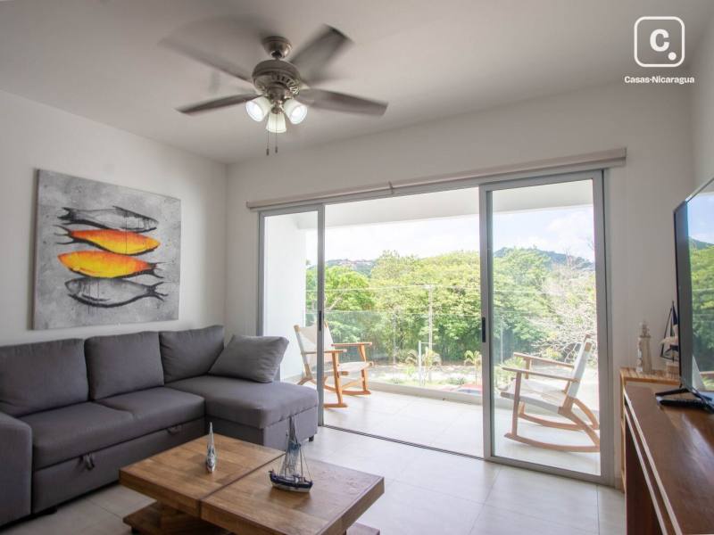 Apartamento en venta en San Juan del Sur, Rivas – 2 hab, 80 m²