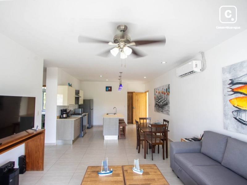 Apartamento en venta en San Juan del Sur, Rivas – 2 hab, 80 m²