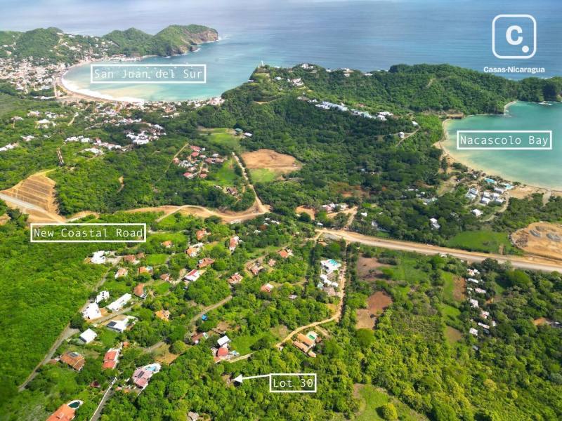 Terreno en venta en San Juan del Sur, Rivas – 533 m²