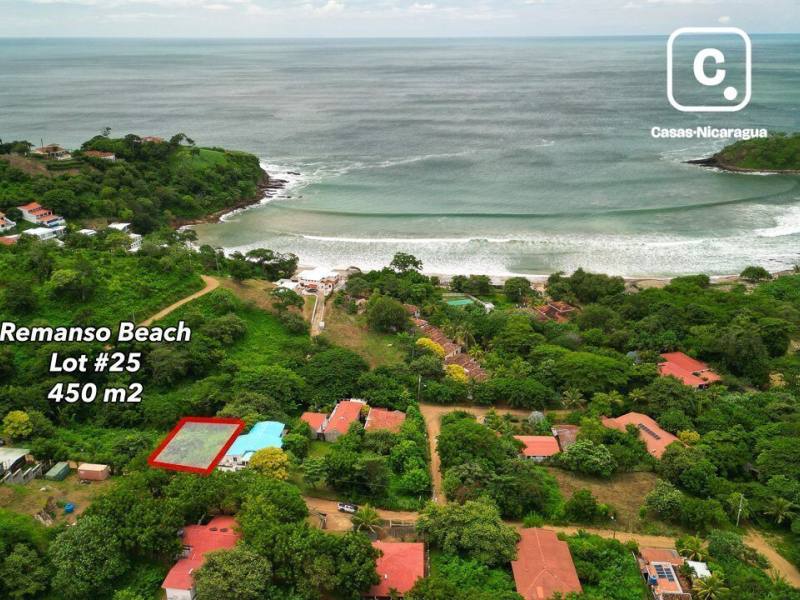 Terreno en venta en El Remanso, Rivas – 450 m²