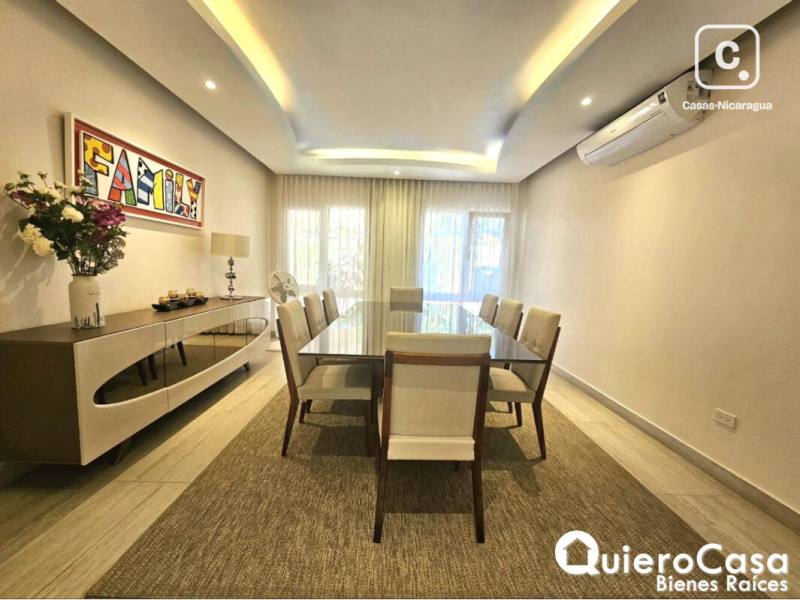 Casa en venta en Santo Domingo, Managua – 6 hab, 550 m²