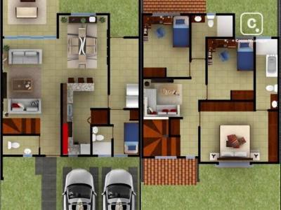 Casa en venta en Santo Domingo, Managua – 3 hab, 172 m²
