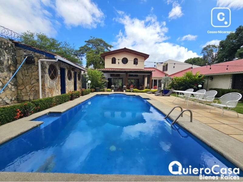 Casa en alquiler en Santo Domingo, Managua – 4 hab, 578 m²