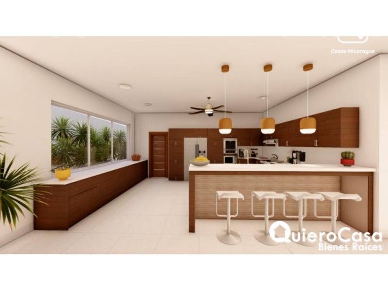 Casa en venta en Santo Domingo, Managua – 4 hab, 409 m²