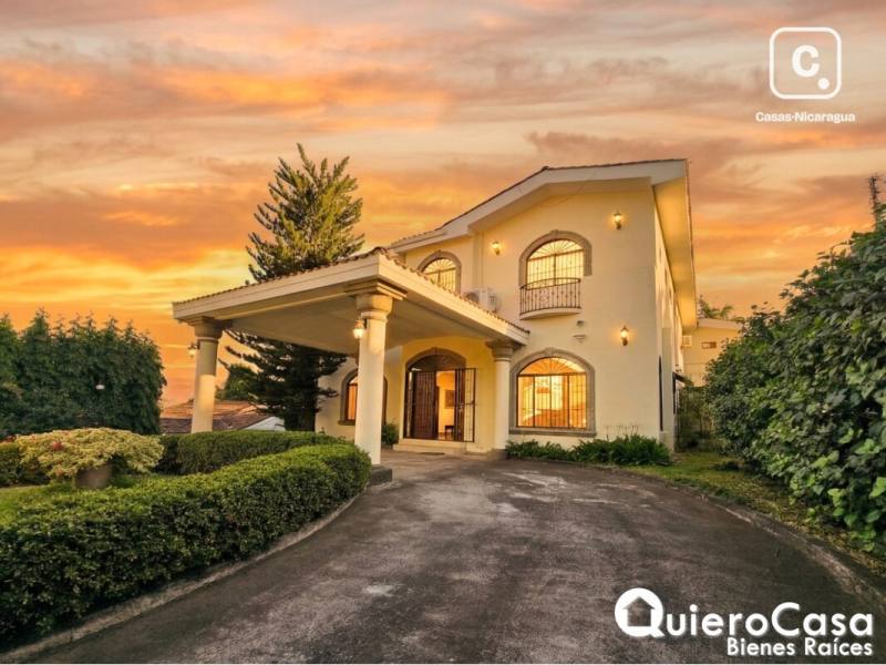 Casa en venta en Santo Domingo, Managua – 4 hab, 600 m², US$ 750,000