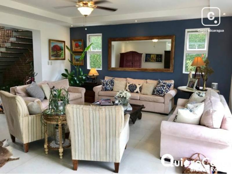 Casa en venta en Las Colinas, Managua – 4 hab, 365 m²