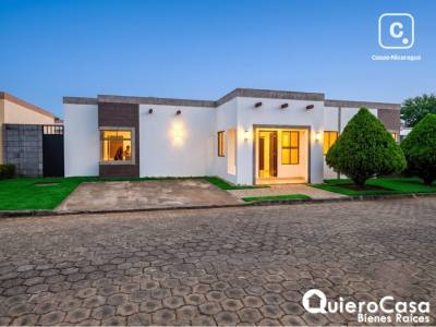 Casa en venta en Veracruz, Managua – 4 hab, 160 m²