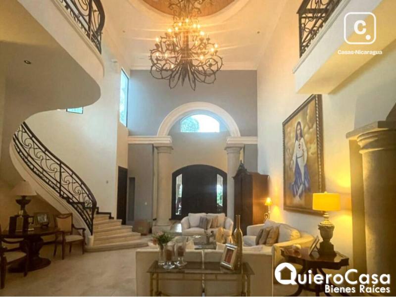 Casa en alquiler en Santo Domingo, Managua – 5 hab, 800 m²