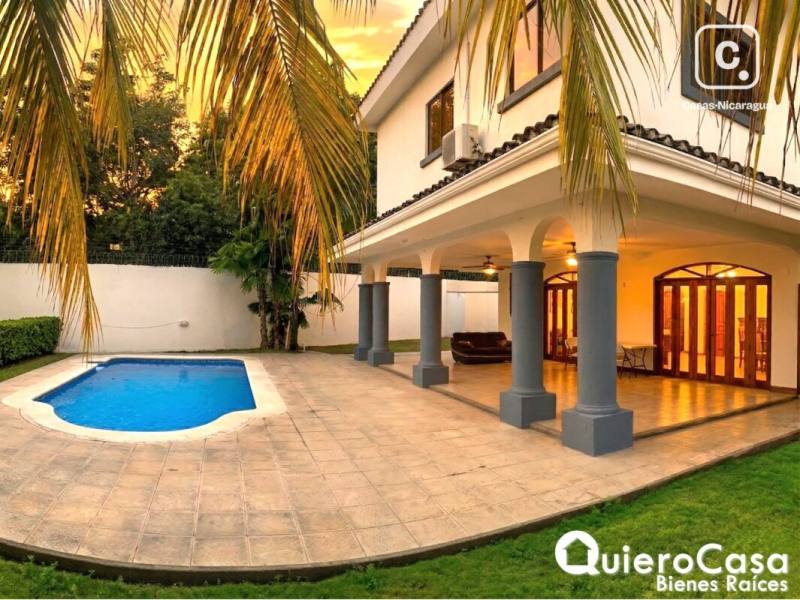 Casa en alquiler en Santo Domingo, Managua – 4 hab, 500 m²