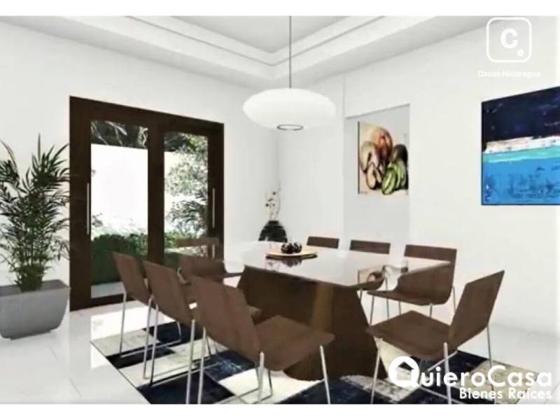 Casa en venta en Las Colinas, Managua – 3 hab, 250 m²