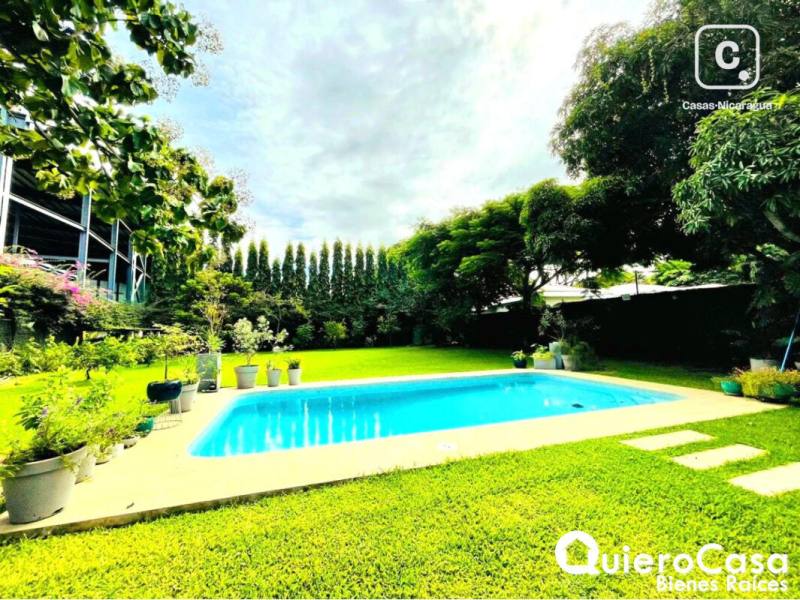 Casa en alquiler en Santo Domingo, Managua – 3 hab, US$ 3,500/mes