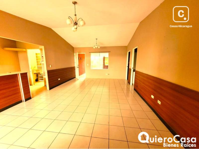 Casa en venta en Carretera Masaya, Managua – 3 hab, US$ 128,000