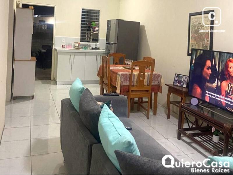 Casa en venta en Carretera Nueva León, Managua – 2 hab, US$ 58,000