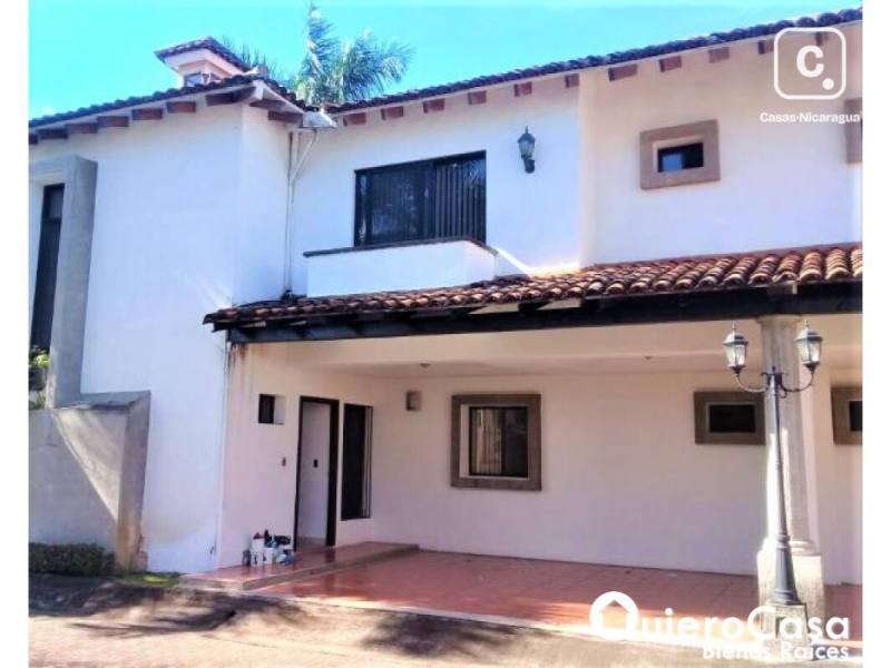 Apartamento en alquiler en Las Colinas, Managua – 2 hab, US$ 1,300/mes