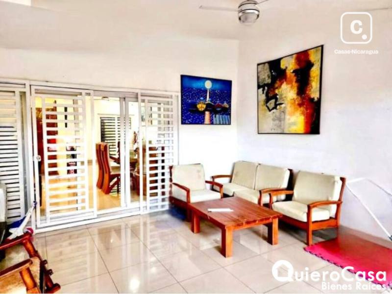 Casa en venta en Las Colinas, Managua – 4 hab, 285 m²