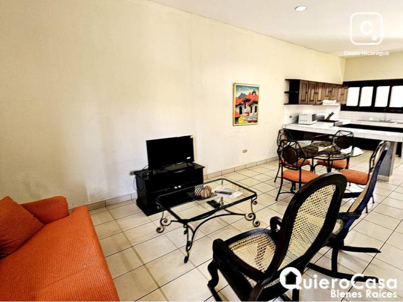 Apartamento en alquiler en Bolonia, Managua – 2 hab, US$ 700/mes