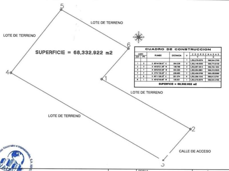 Terreno en venta en Tipitapa, Managua – 67,773 m²
