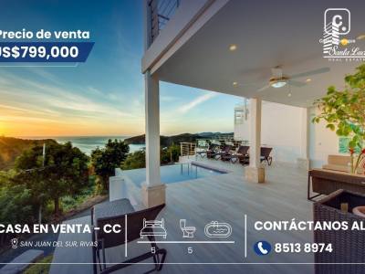 Casa en venta en Reparto San Juan, Managua – 5 hab, 288 m²