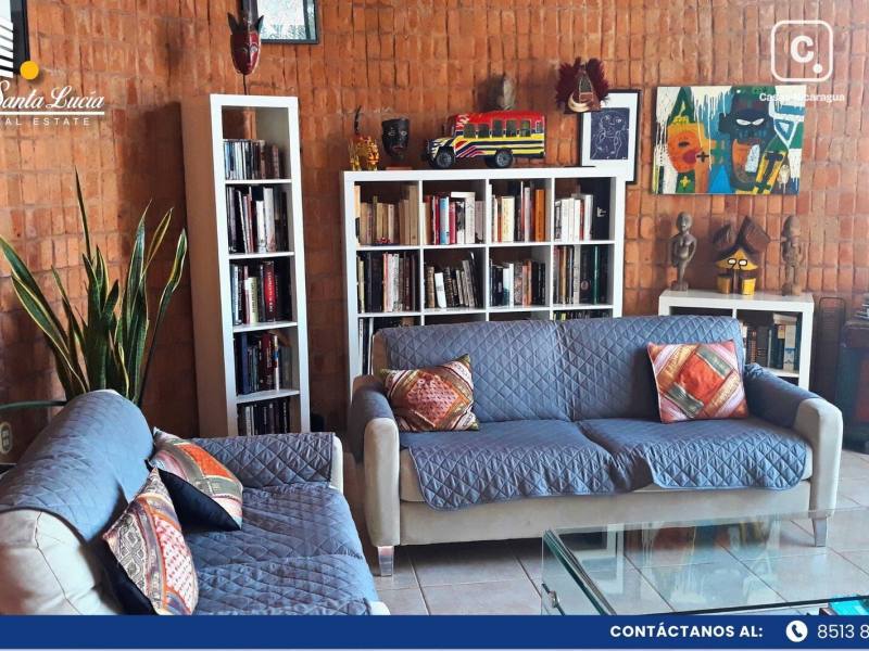 Casa en venta en Villa Fontana Sur, Managua – 4 hab, 415 m²