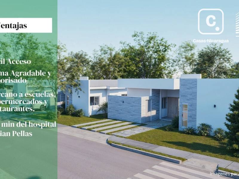 Casa en venta en Carretera Masaya, Managua – 3 hab, 135 m², US$ 145,000
