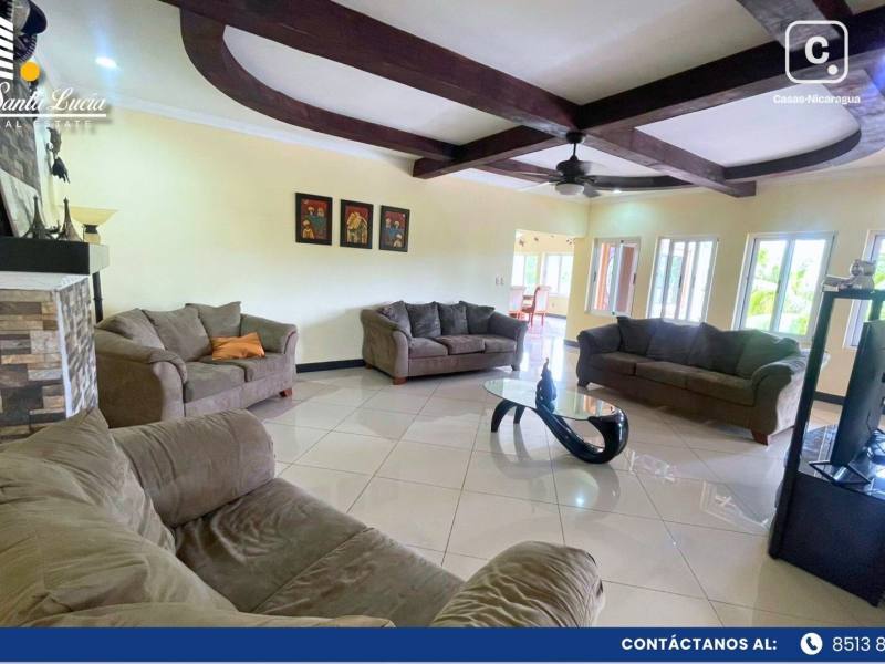 Casa en alquiler en Carretera Sur, Managua – 5 hab, 1,746 m²