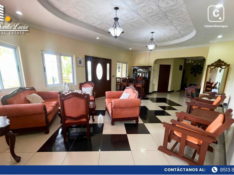 Casa en alquiler en Carretera Sur, Managua – 5 hab, 1,746 m²