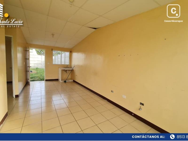 Casa en venta en Managua – 2 hab, 2,880 m²
