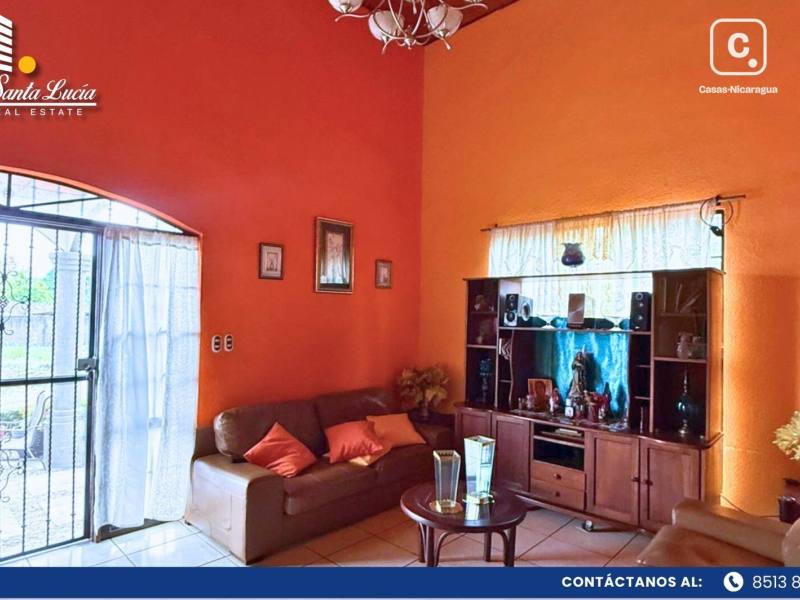 Casa en venta en Veracruz, Managua – 4 hab, 445 m², US$ 275,000