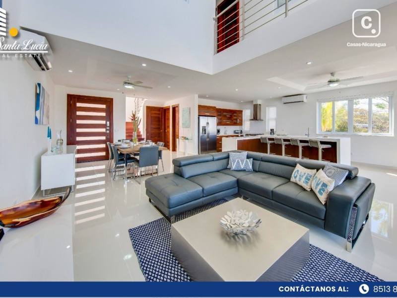 Casa en venta en Reparto San Juan, Managua – 5 hab, 288 m²