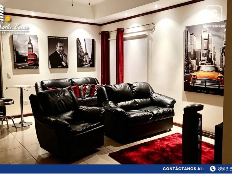 Casa en alquiler en Managua – 5 hab, 383 m²