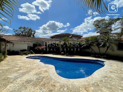 Casa en venta o alquiler en Veracruz, Managua – 5 hab, 497 m²