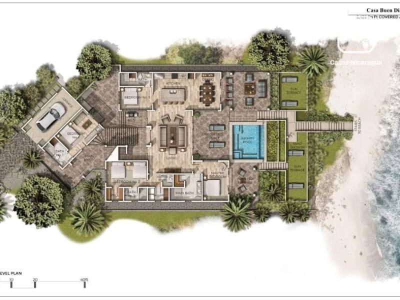 Casa en venta en Tola, Rivas – 5 hab, 320 m²