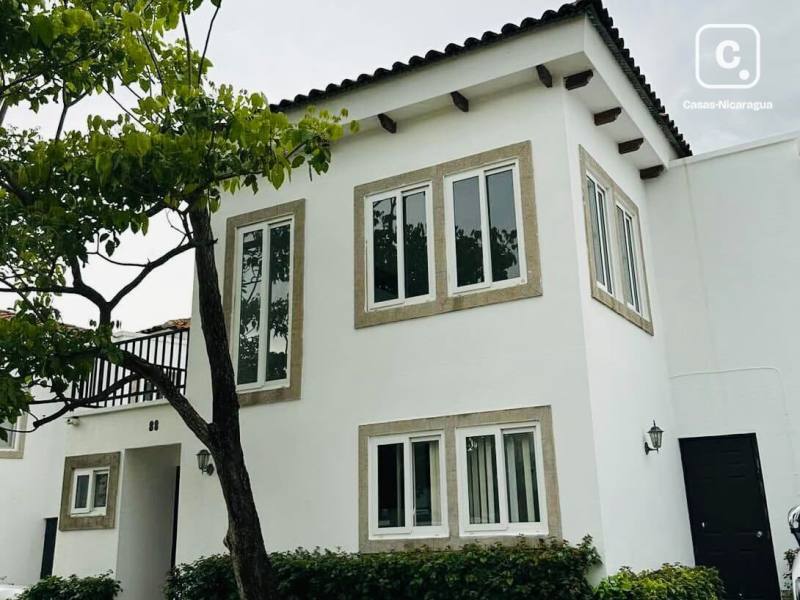 Casa en alquiler en Las Colinas, Managua – 3 hab, 200 m², US$ 1,500/mes