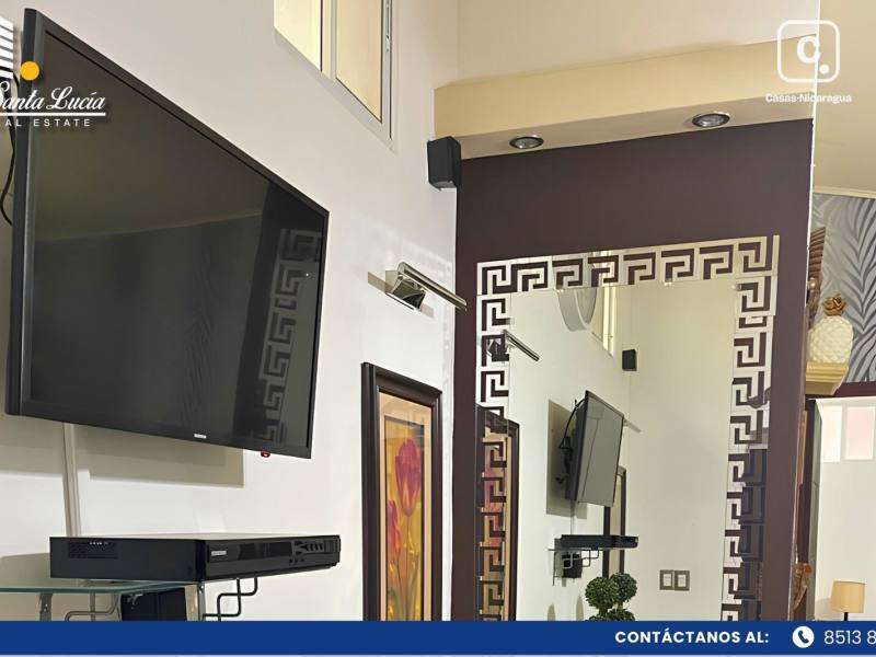 Apartamento en alquiler en Las Colinas, Managua – 1 hab, US$ 550/mes