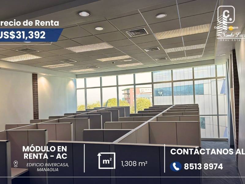 Terreno en alquiler en Villa Fontana, Managua – 1,308 m²