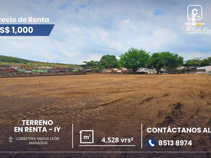 Casa en alquiler en Carretera Nueva León, Managua