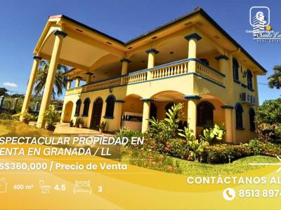 Casa en venta en Managua – 3 hab, 400 m²