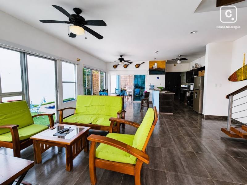 Casa en venta en San Juan del Sur, Rivas – 3 hab, 142 m², US$ 199,000