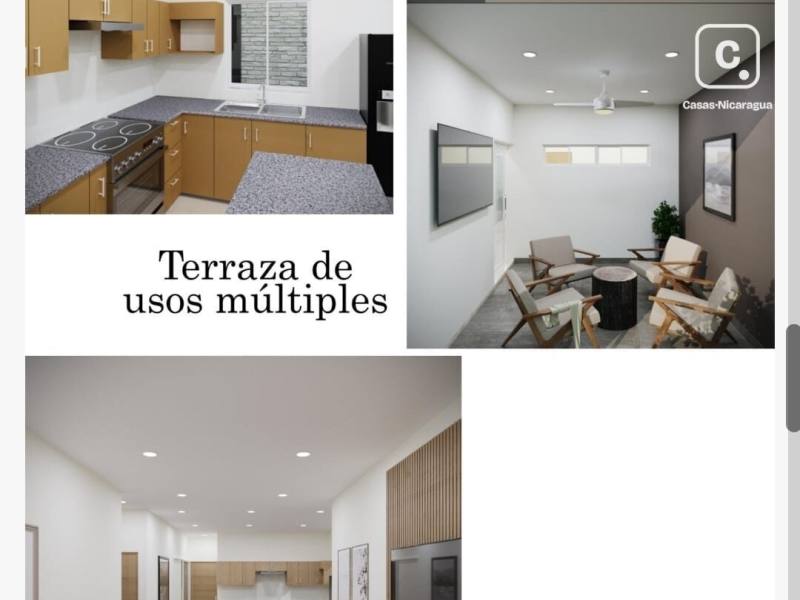 Casa en venta en Nindirí, Masaya – 2 hab, 107 m²