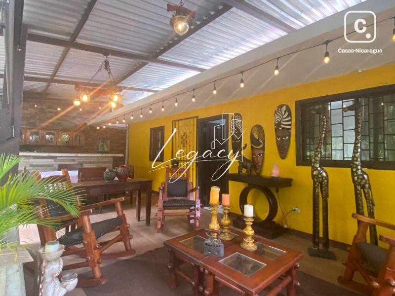 Casa en alquiler en Veracruz, Managua – 5 hab, 500 m²