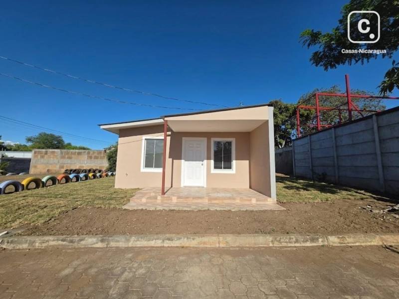 Casa en venta en Nindirí, Masaya – 2 hab, 48 m²